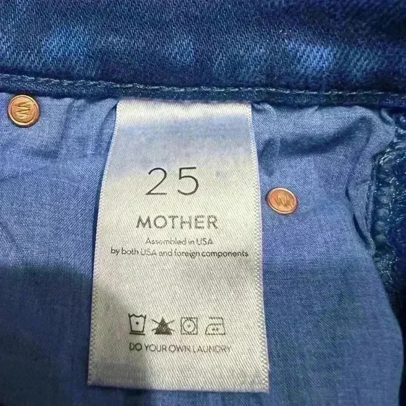 Mother The Rascal Ankle Fray Love on the rocks Size 25 - Picture 10 of 12